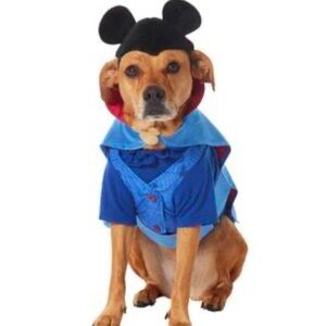 NWT Disney Mickey Vampire Dog Costume L